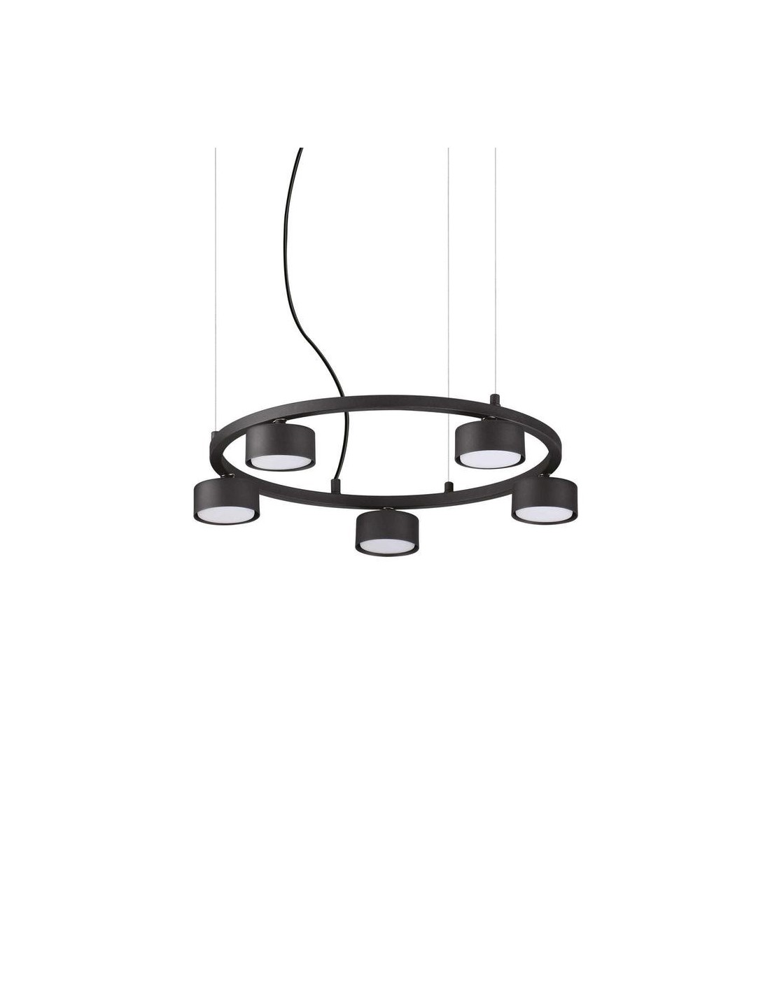 Ideal Lux Minor Round Sp5 lampadario moderno