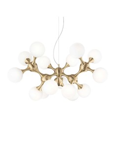 Ideal Lux Nodi Sp15 Ottone lampadario moderno