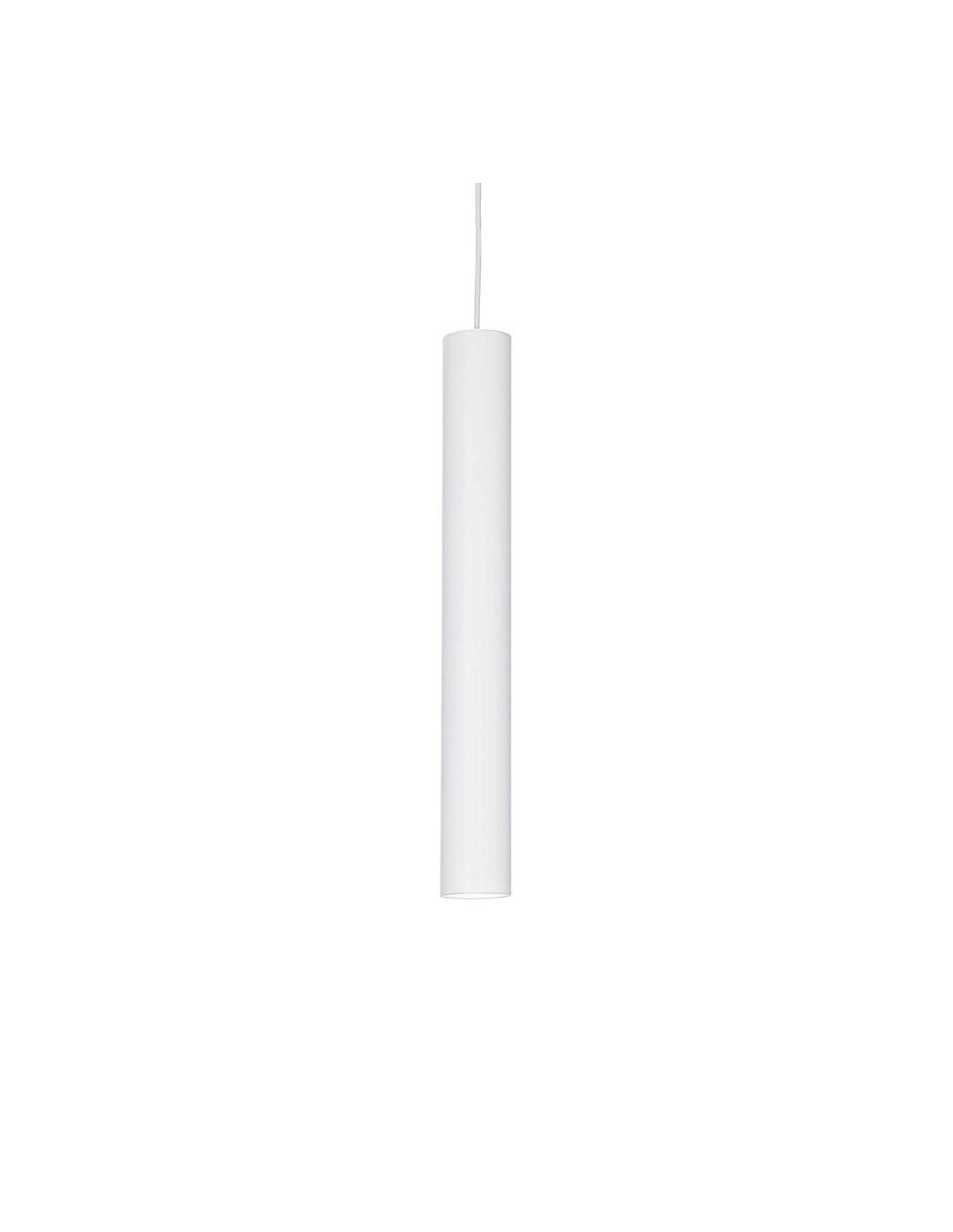 Ideal Lux Tube Sp D6 Blanc clair, suspension pour îlot de cuisine