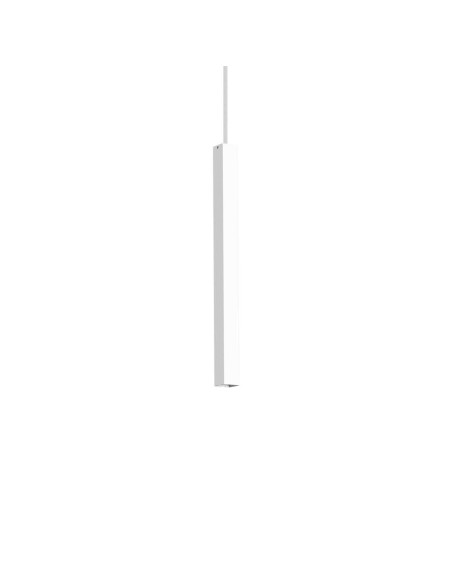 Lustre LED Ideal Lux Ultrathin Sp D040 Square On Off Blanc