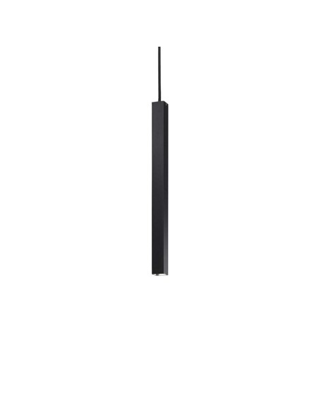 Lustre LED Ideal Lux Ultrathin Sp D040 Square On Off Noir