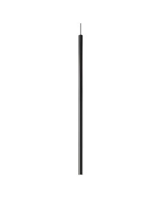 Lustre LED Ideal Lux Ultrathin Sp D100 rond, marche/arrêt, noir