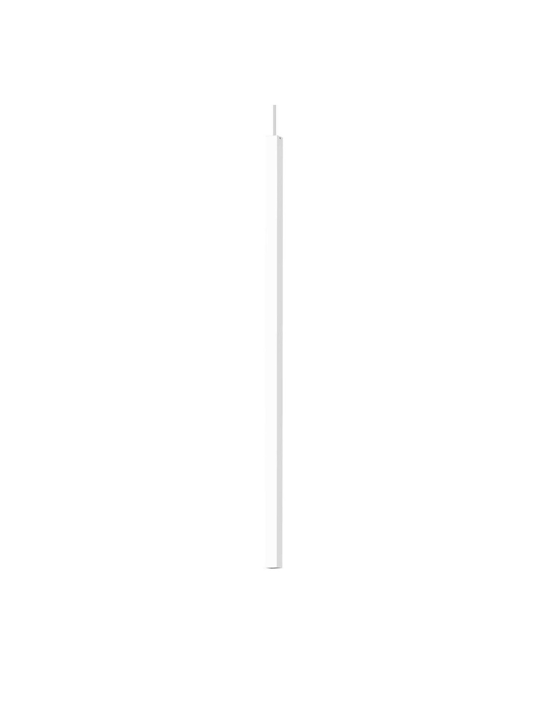 Lustre LED Ideal Lux Ultrathin Sp D100 Square On Off Blanc