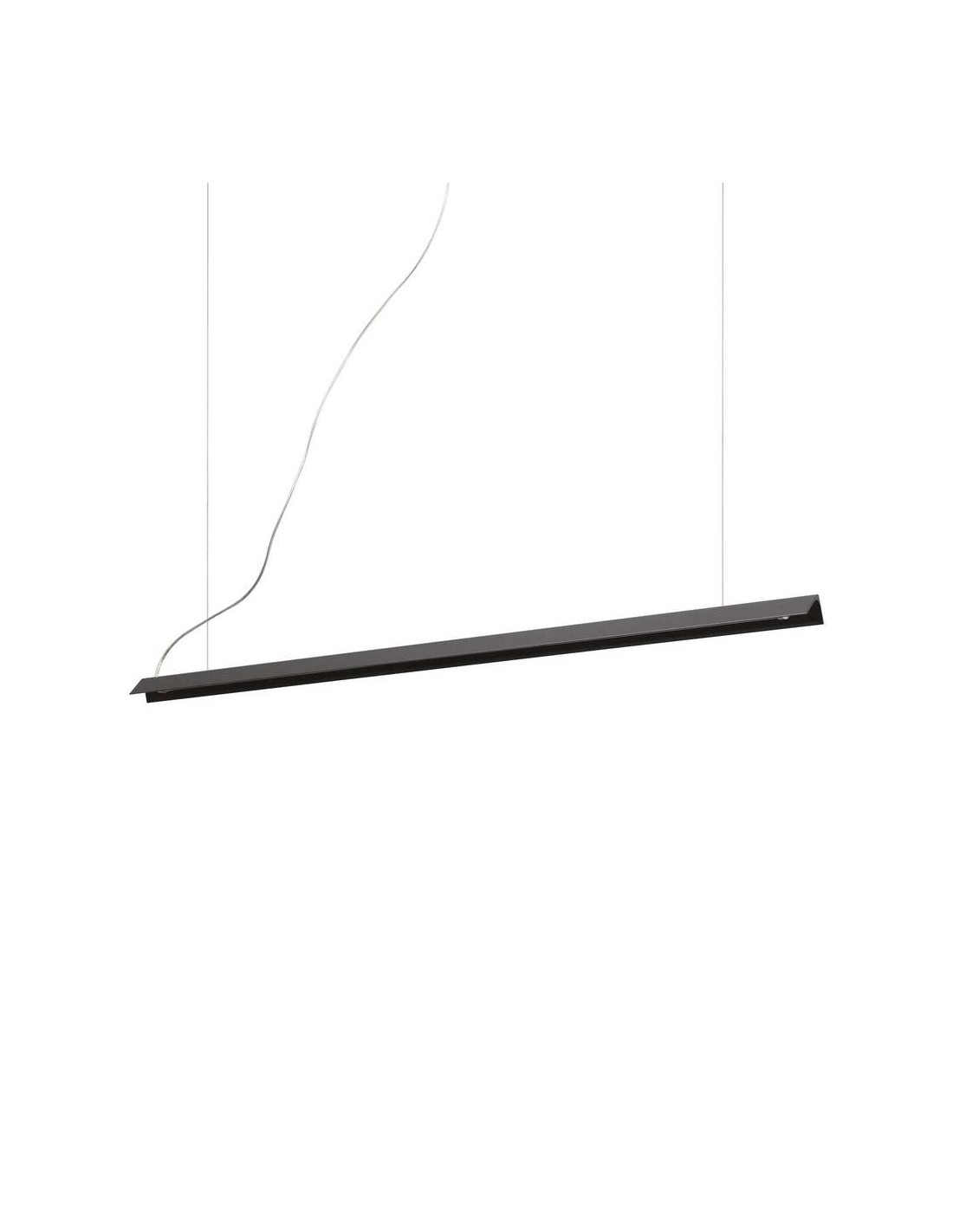 Lustre LED Ideal Lux V Line Sp Noir