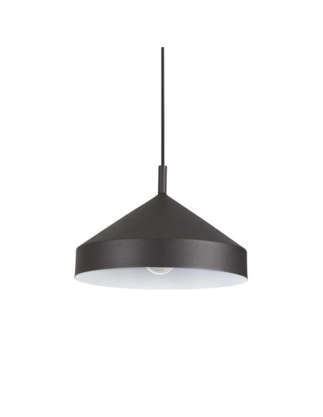 Ideal Lux Yurta Sp1 D30 Noir : lustre moderne