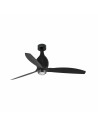 Faro Mini eterfan m led ventilatore da soffito nero opaco dc con luce colore nero opaco