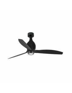 Faro Mini eterfan m led ventilatore da soffito nero opaco dc smart con luce colore nero opaco