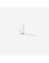 Faro Tube fan m ventilatore bianco brillante/trasparente dc senza luce colore bianco lucido