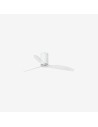 Faro Mini tube fan m ventilatore bianco opaco/trasparente dc senza luce colore bianco opaco