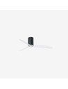 Faro Mini tube fan m ventilatore nero opaco/trasparente dc senza luce colore nero opaco