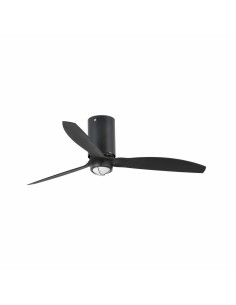 Faro Mini tube fan m led ventilatore nero opaco dc smart con luce colore nero opaco