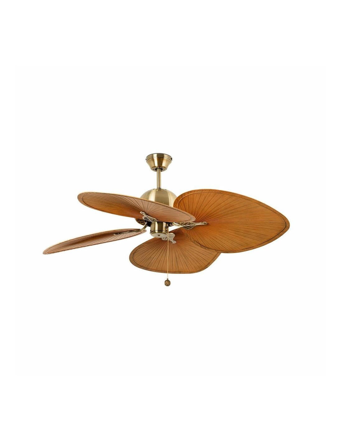 Faro Cuba l ventilatore da soffito oro vecchio senza luce colore oro vecchio