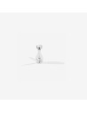 Faro Mini eterfan m ventilatore trasparente dc senza luce colore cromo