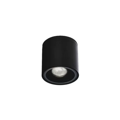 Ideal Lux Gun PL1 plafoniera per esterno in alluminio GU10 28W - Nero