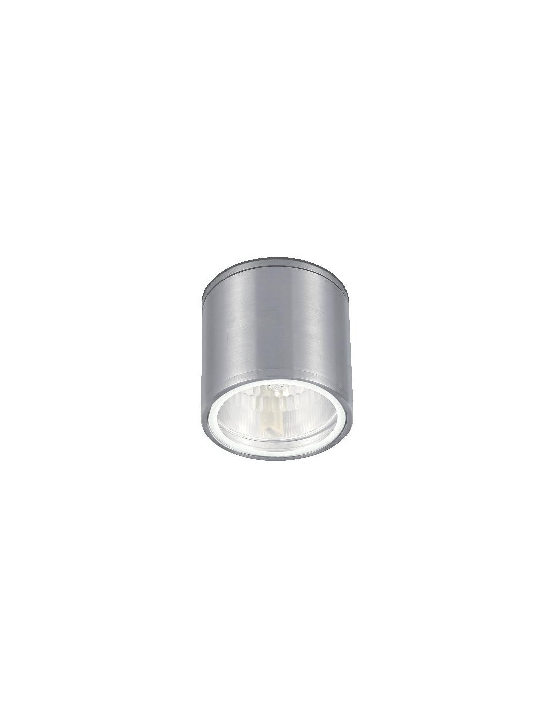 Ideal Lux Gun PL1 plafoniera per esterno in alluminio GU10 28W - Alluminio