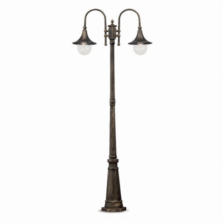 Ideal Lux Cima PT2 lampione per esterno - Nero antico