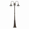 Ideal Lux Cima PT2 lampione per esterno - Nero antico