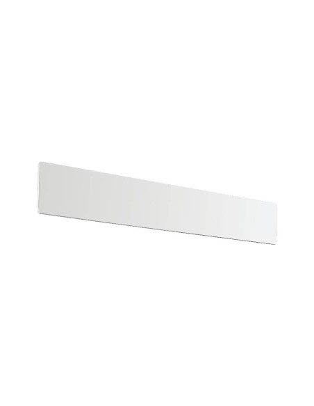 Ideal Lux Zig Zag AP D53 lampada da parete a led integrati in lastra d'alluminio 6mm - Bianco, 4000° k