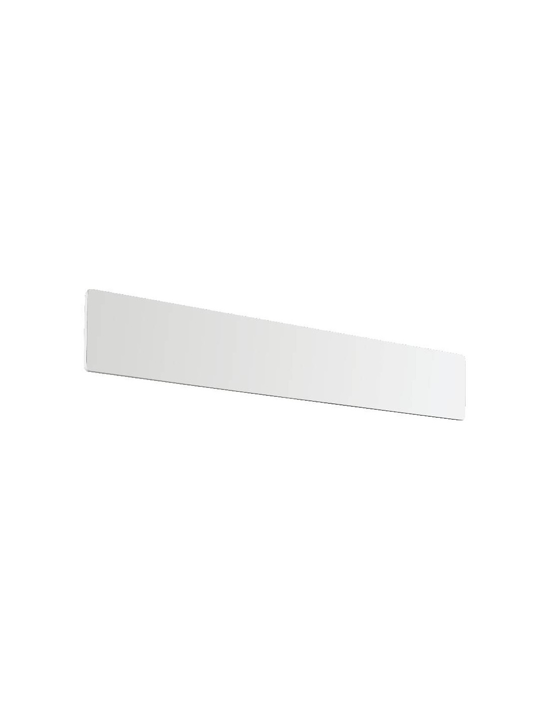 Ideal Lux Zig Zag AP D53 lampada da parete a led integrati in lastra d'alluminio 6mm - Bianco, 4000° k