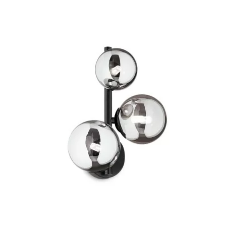 Ideal Lux Perlage AP3 lampada da muro classica...