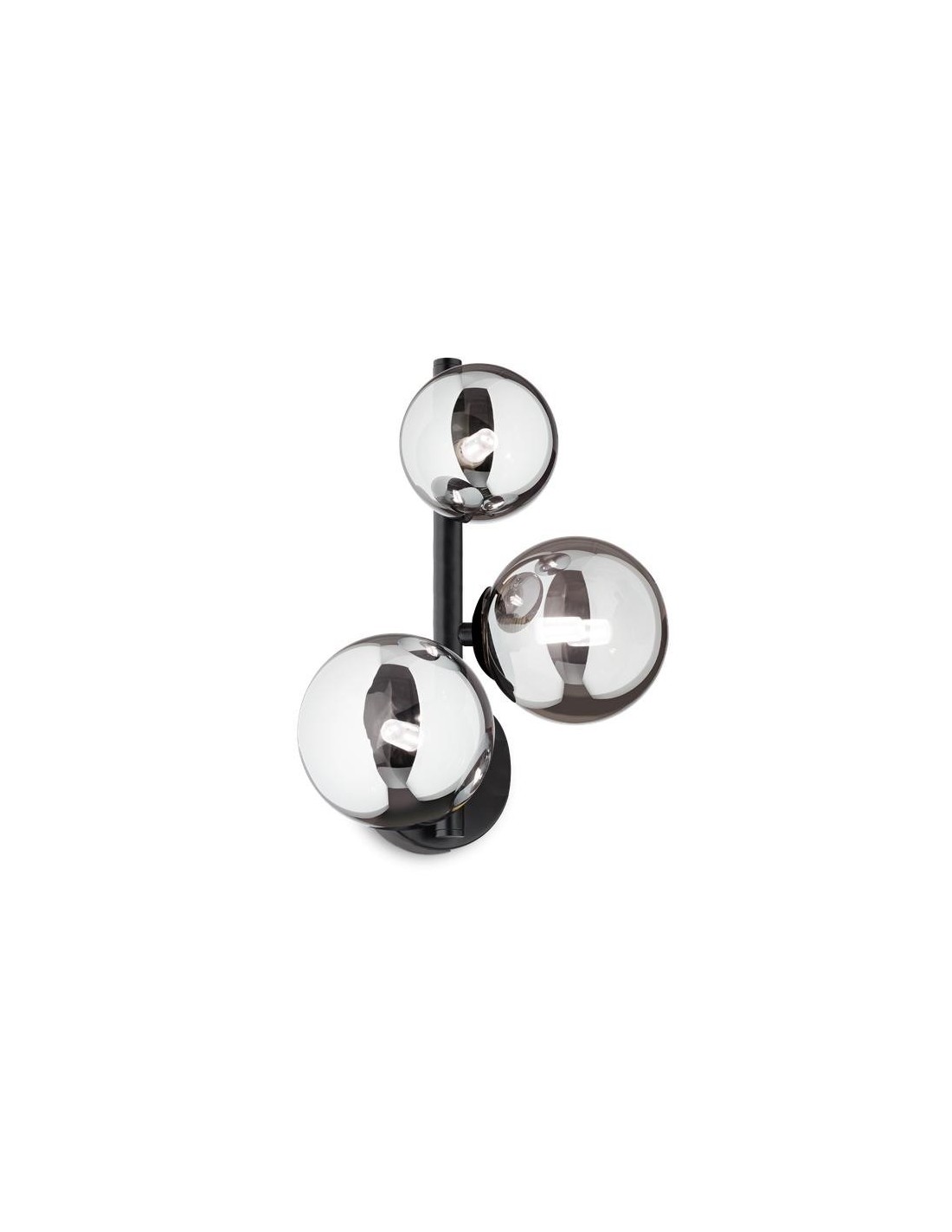Ideal Lux Perlage AP3 applique design classico - Fumè
