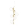 Ideal Lux Perlage SP6 lampadario soggiorno - Bianco