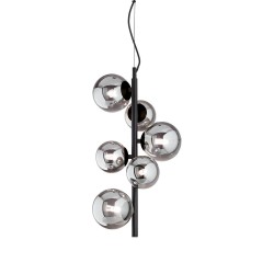Ideal Lux Perlage SP6 lampadario soggiorno - Fumè