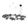 Ideal Lux Perlage SP30 lampadario moderno per soggiorno - Fumè