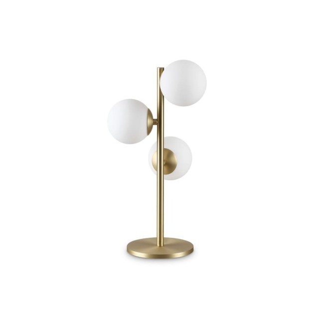 Ideal Lux Perlage TL3 lampada da tavolo a 3 luci - Bianco