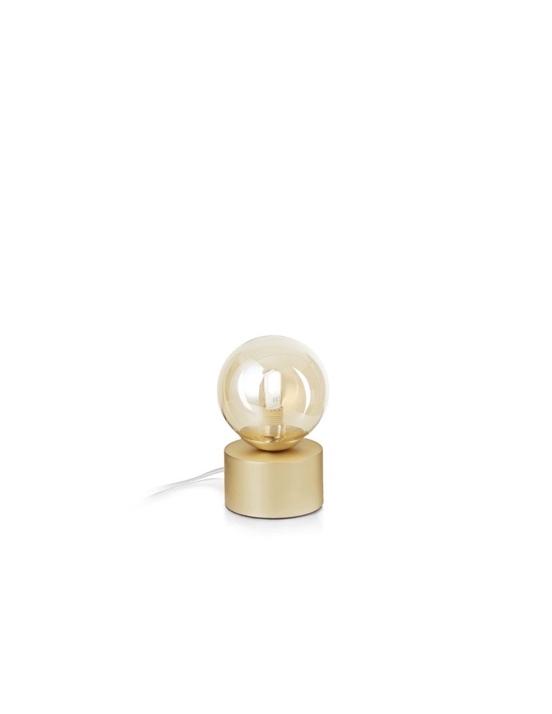 Lampe de chevet Ideal Lux Perlage TL1 - Ambre