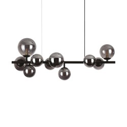 Ideal Lux Perlage SP10 lampadario sospensione per salotto - Fumè