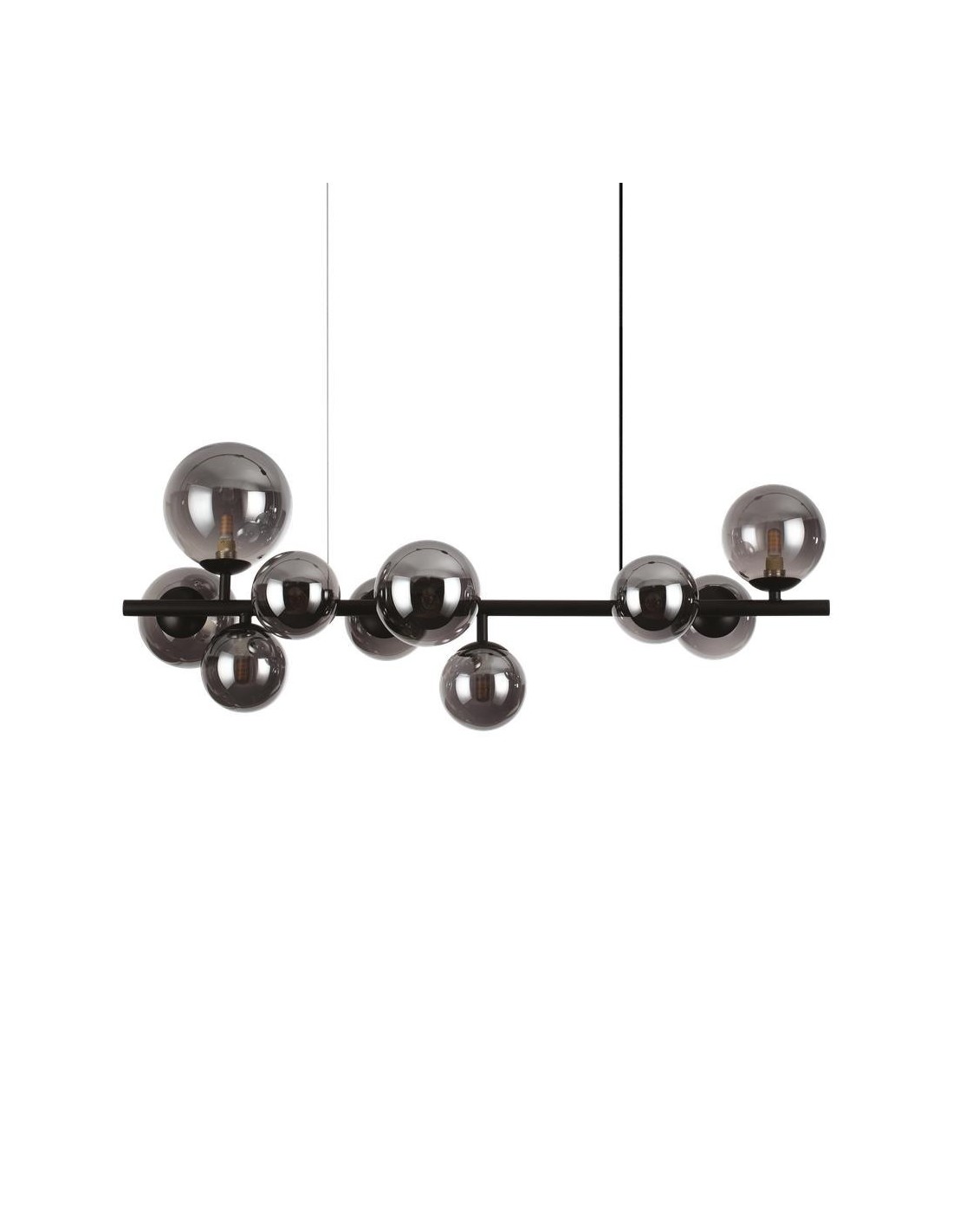 Ideal Lux Perlage SP10 lampadario sospensione per salotto - Fumè