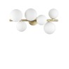 Ideal Lux Perlage PL6, plafonnier au design classique - Blanc