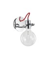 Ideal Lux Radio AP1 applique design moderno in metallo - Cromo