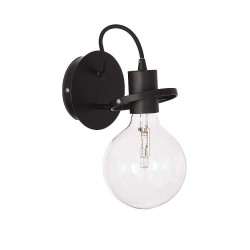 Ideal Lux Radio AP1 applique design moderno in metallo - Nero
