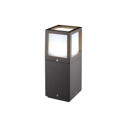 Rossini Oliver OLI005 : lampadaire d'extérieur moderne pour jardin - Anthracite