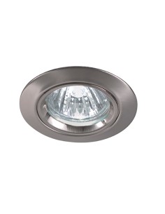 Rossini Thera 5128, spot encastrable GU10, perçage 68 mm - Nickel mat