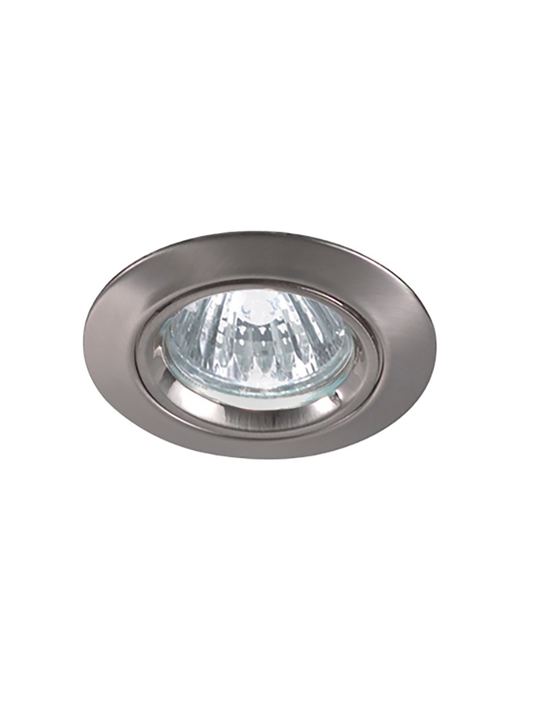 Rossini Thera 5128, spot encastrable GU10, perçage 68 mm - Nickel mat