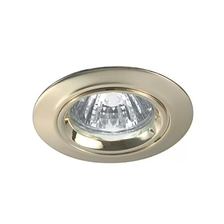 Rossini Thera 5128 faretto incasso GU10 foro 68 mm - Oro lucido