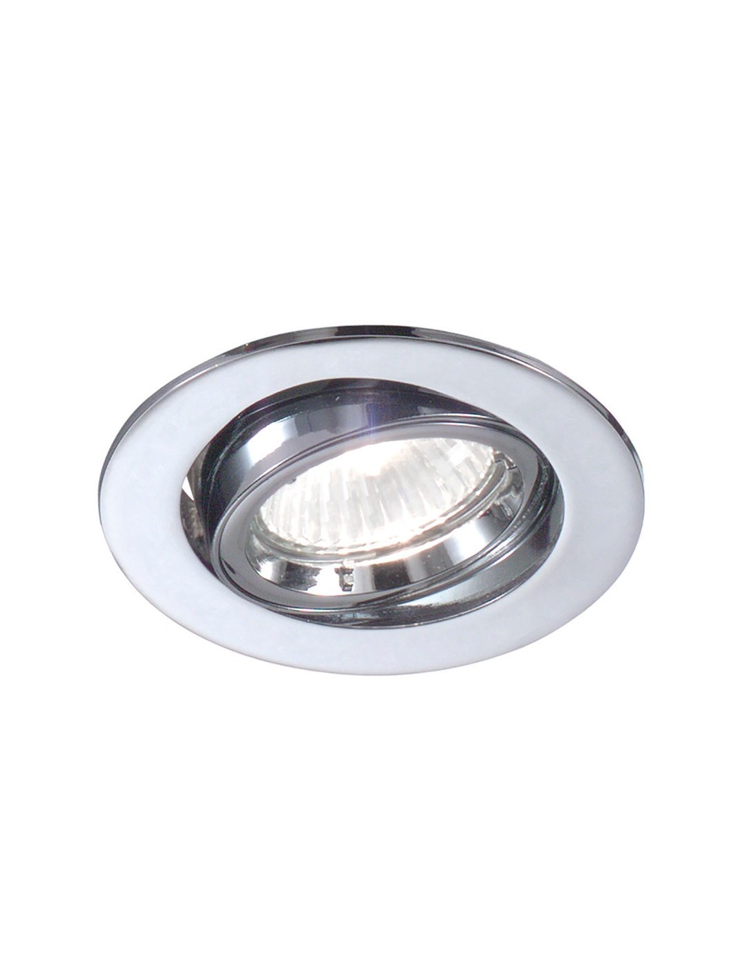 Rossini Thera 205984, spot encastrable orientable, diamètre de perçage 82 mm - Chrome