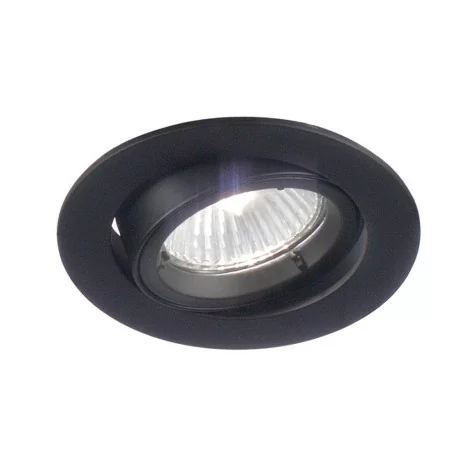 Rossini Thera 205984 faretto da incasso orientabile foro 82 mm - Nero