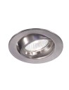 Rossini Thera 205984, spot encastrable orientable, diamètre de perçage 82 mm - Nickel mat