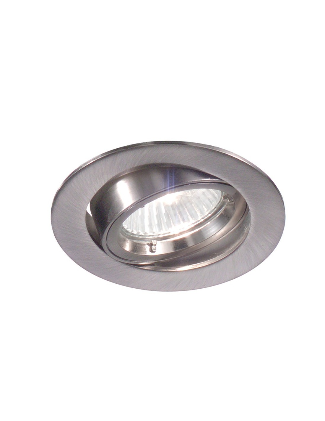 Rossini Thera 205984 faretto da incasso orientabile foro 82 mm - Nickel opaco