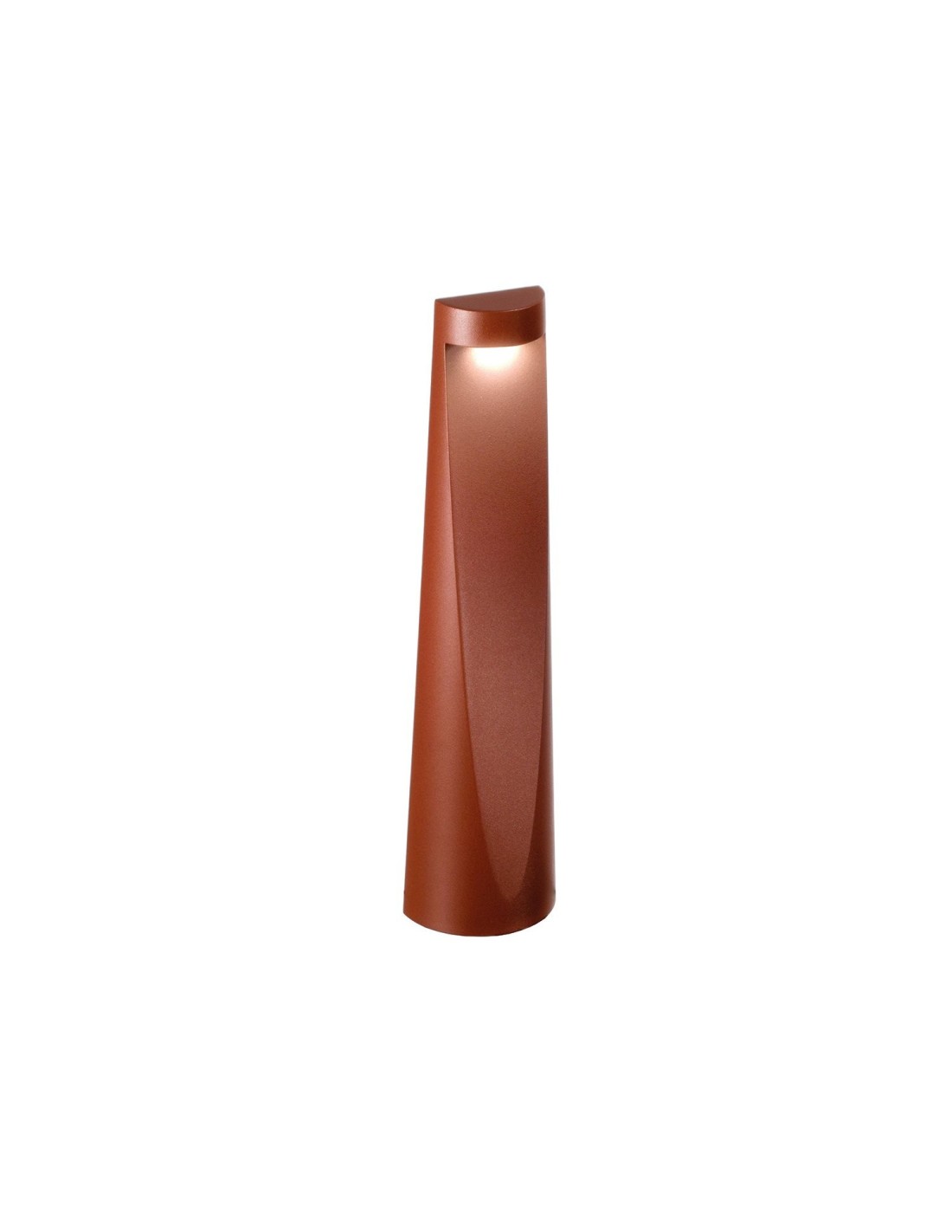 Rossini Eddie T.20085 lampadaire de jardin moderne à LED IP65 - Marron, 4000 K