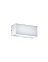 Rossini Guava GUA002 : applique moderne rectangulaire à LED pour l'extérieur - Blanc, 4000 K