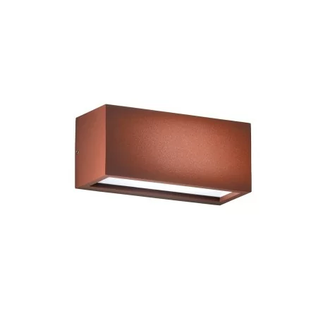 Rossini Guava GUA002 applique moderna rettangolare led da esterno - Marrone, 4000° k