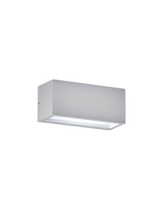 Rossini Guava GUA001 : applique moderne rectangulaire à LED pour l'extérieur - Gris, 3000 K
