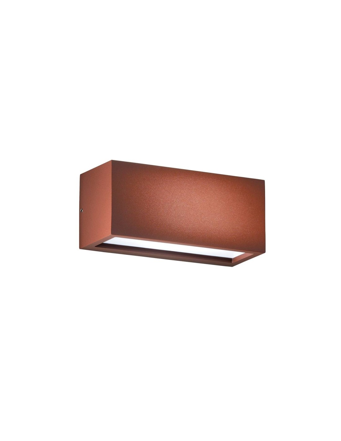 Rossini Guava GUA001 applique moderna rettangolare led da esterno - Marrone, 3000° k