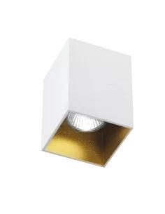 Rossini ARG001 Argo plafoniera in alluminio - Bianco, oro satinato