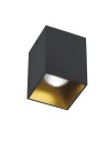Rossini ARG001 Argo, plafonnier en aluminium - Noir, or satiné